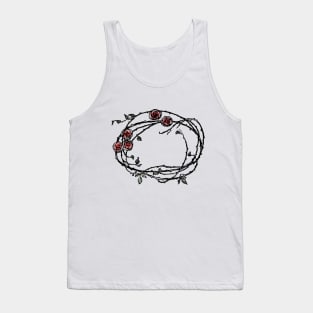 Red roses Tank Top